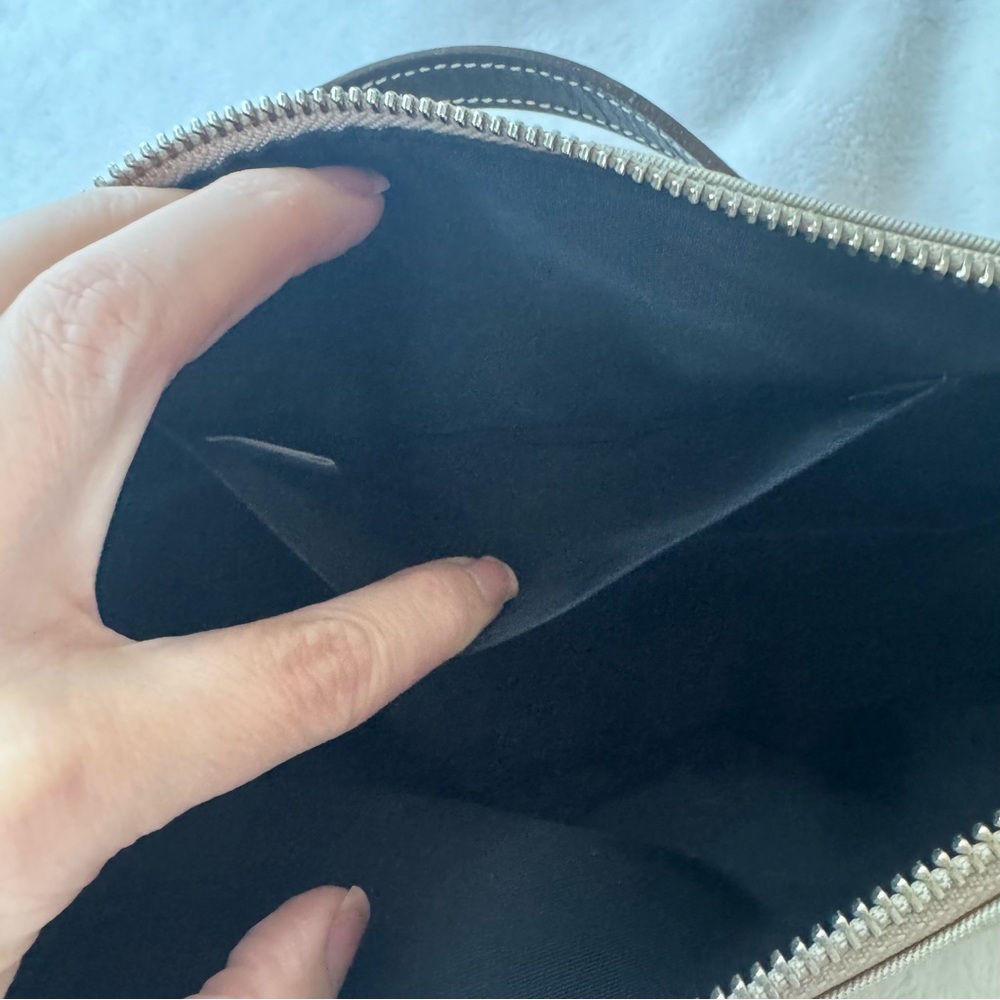 Burberry Blue Label Beige Canvas & Leather Bag - Picture 9 of 10